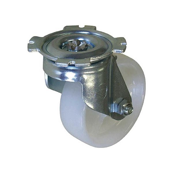 ミニポリトラー用メンテナンスパーツ 車輪径Φ75 交換用キャスター ナイロン車輪 YJ-75NT