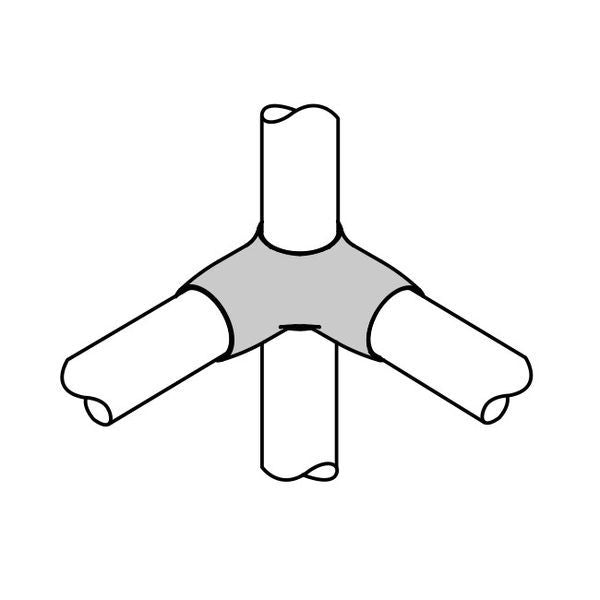 イレクター Φ28 FSプラスチックジョイント J-12CFS S MCC