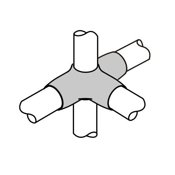 イレクター Φ28 FSプラスチックジョイント J-125BFS S MCC