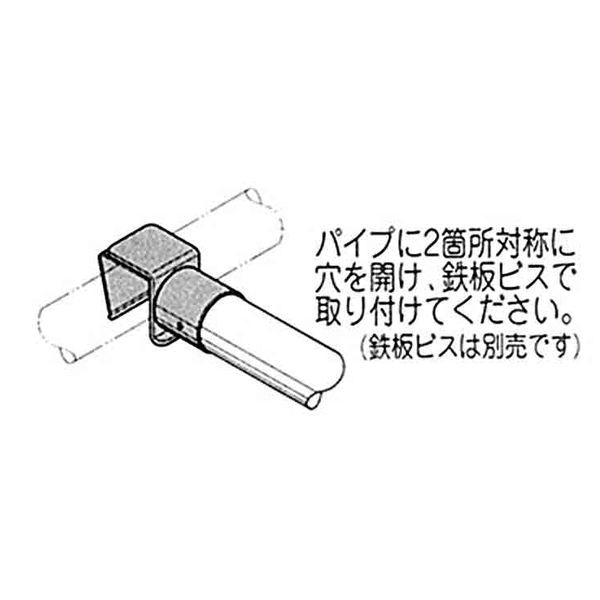 イレクター Φ28 はめ込み金具A EF-1250Aの商品図
