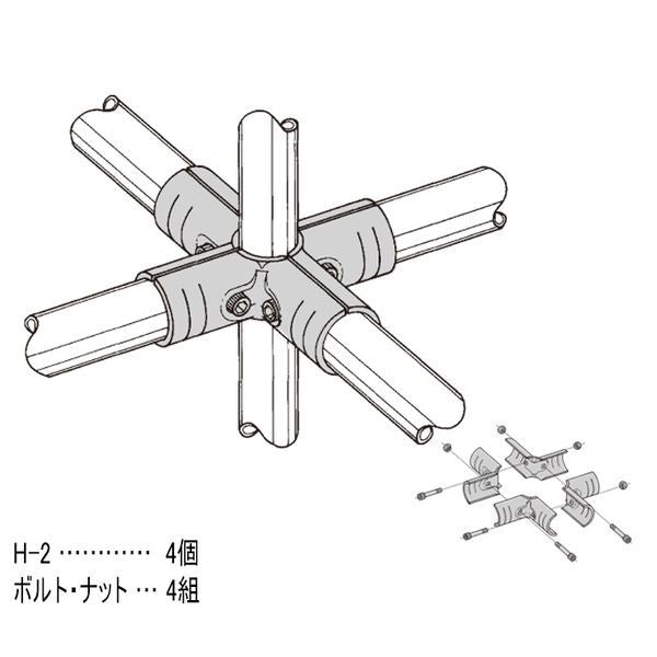 イレクター Φ28 メタルジョイント HJ-5の商品図