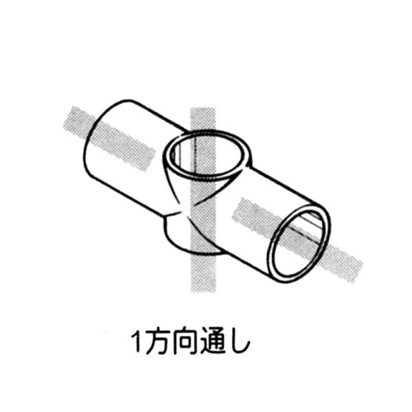 イレクター Φ28 プラスチックジョイント J-120Bの商品図