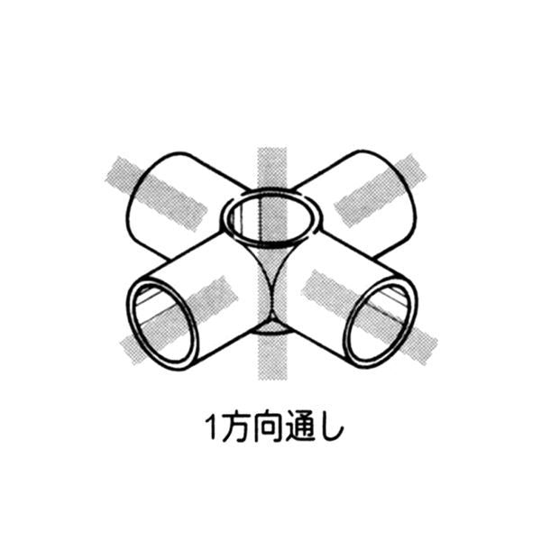 イレクター Φ28 プラスチックジョイント J-121Bの商品図