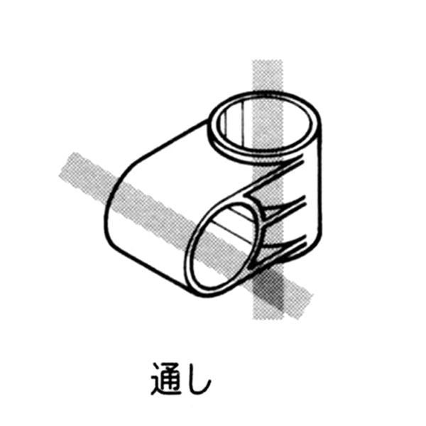イレクター Φ28 プラスチックジョイント J-150Bの商品図