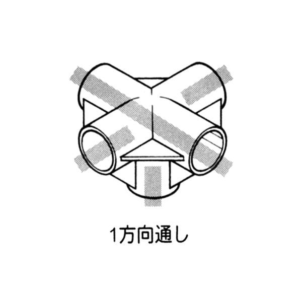 イレクター Φ28 プラスチックジョイント J-15Bの商品図