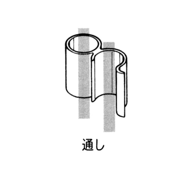 イレクター Φ28 プラスチックジョイント J-18の商品図