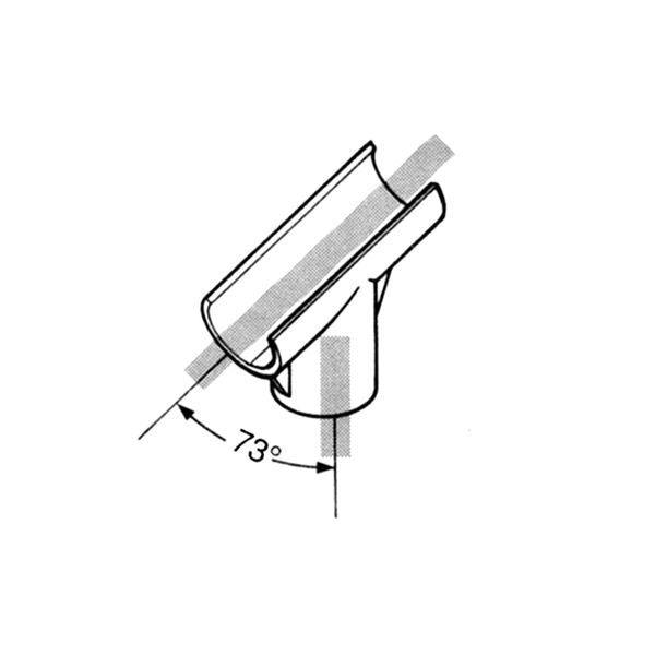 イレクター Φ28 プラスチックジョイント J-42の商品図