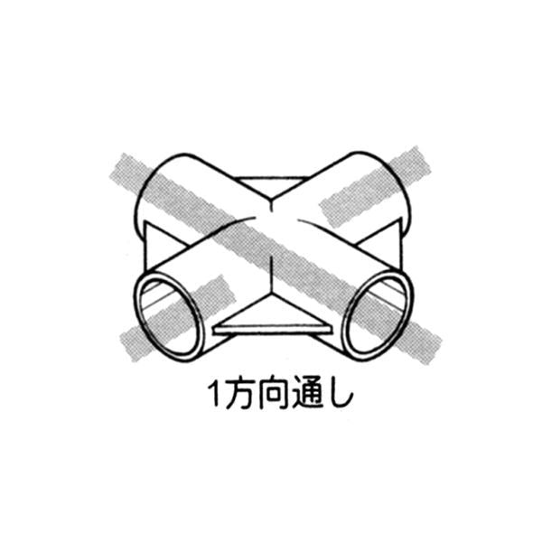 イレクター Φ28 プラスチックジョイント J-6Bの商品図