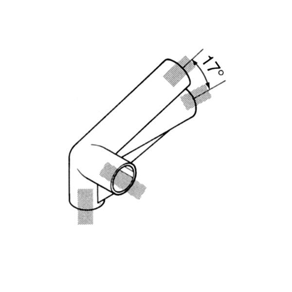 イレクター Φ28 プラスチックジョイント J-8の商品図