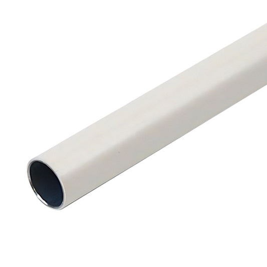 イレクターパイプ Φ28 抗菌［クリームグレー 30mm～500mm］（1mm単位カット）