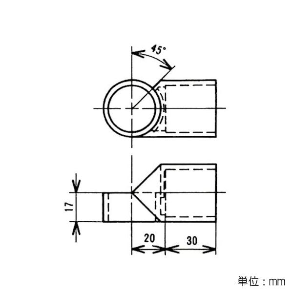 イレクター Φ28 自在プラスチックジョイント JG-2
