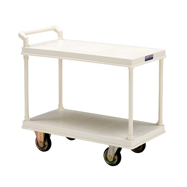 樹脂製運搬台車 ポリトラー 片袖2段タイプ N-450W