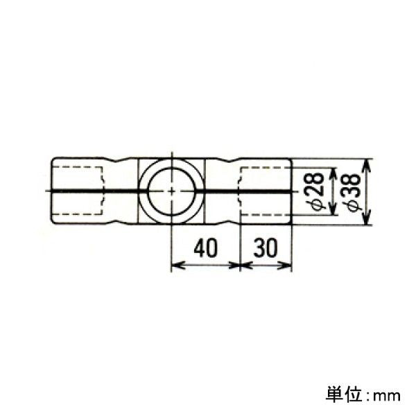 イレクター Φ28 ユニットジョイント JR-4 ステン