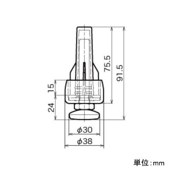 イレクター Φ32 FSアジャスター JBG-12FS SET