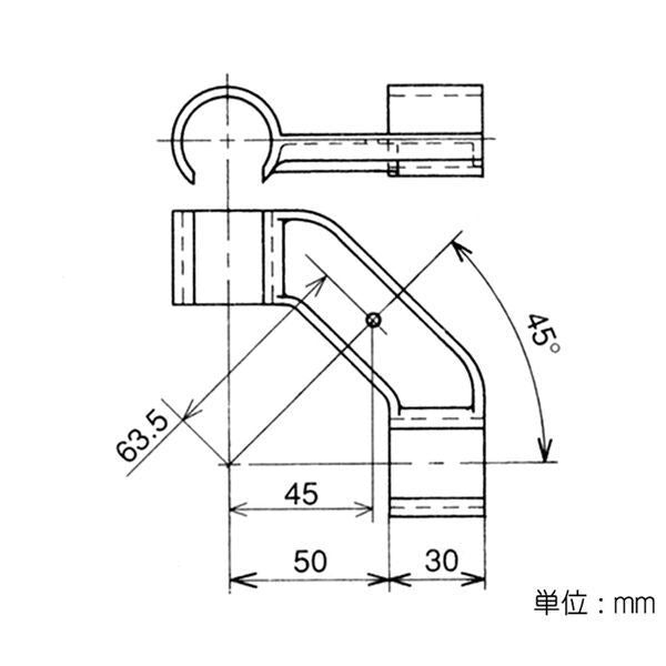 イレクター Φ28 プラスチックジョイント J-112A S MCC