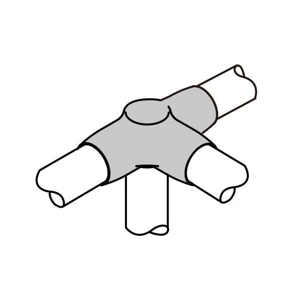 イレクター Φ28 FSプラスチックジョイント J-125AFS S MCC