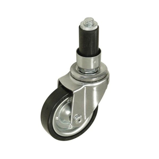 パイプキャスター 車輪径Φ75 自在車 導電ゴム車輪 YGR-75E