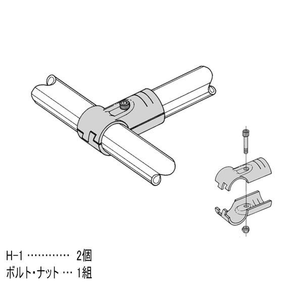 イレクター　Φ28　メタルジョイント　HJ-1の商品図