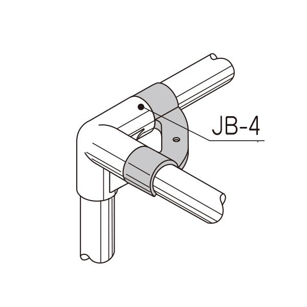 イレクター　Φ32　プラスチックジョイント　JB-112Aの商品図