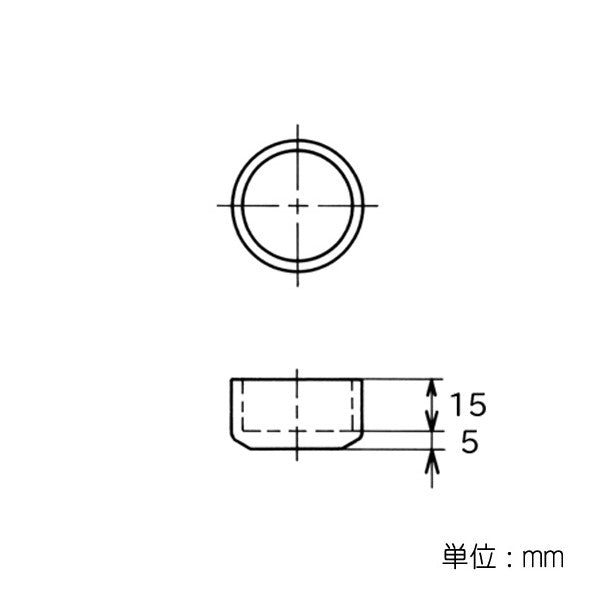 イレクター　Φ32　プラスチックジョイント　JB-49の寸法図